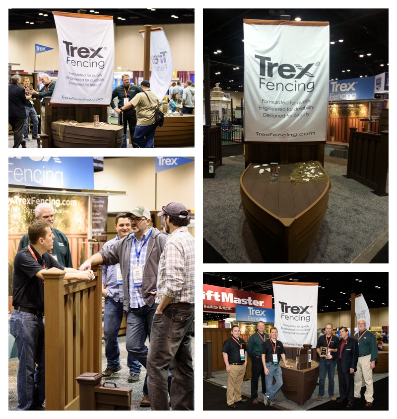 Trex Fencing Award for Most Creative Booth at Fencetech 2015