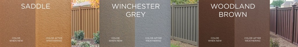Trex Fencing Color Swatches