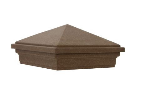 Pyramid cap for Trex fence post