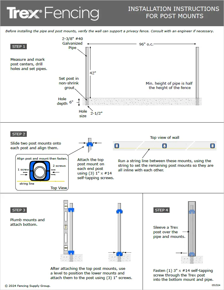 >> Trex Solitudes Fencing 7