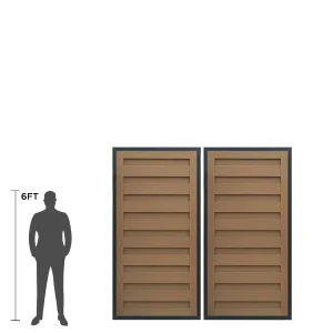 Trex w/Horizons Double Gate Panel Kit 8-ft. Tall (Standard Width)