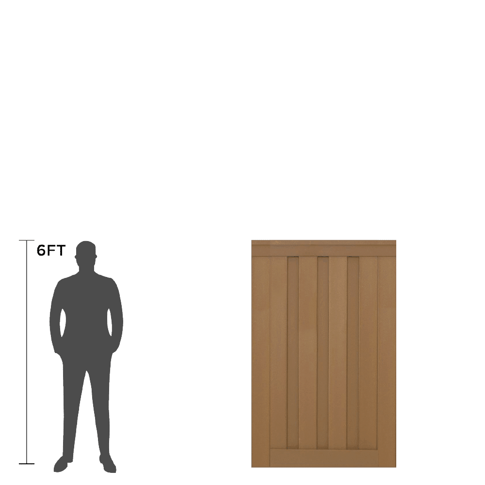 Trex Seclusions Single Gate Kit - 6-ft. Tall (Standard Width) 1 Trex Seclusions Single Gate Kit - 6-ft. Tall (Standard Width)