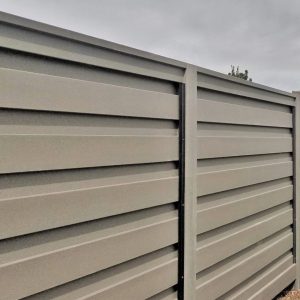 Trex Horizontal Fencing - Grey with No Cap, Flush Top
